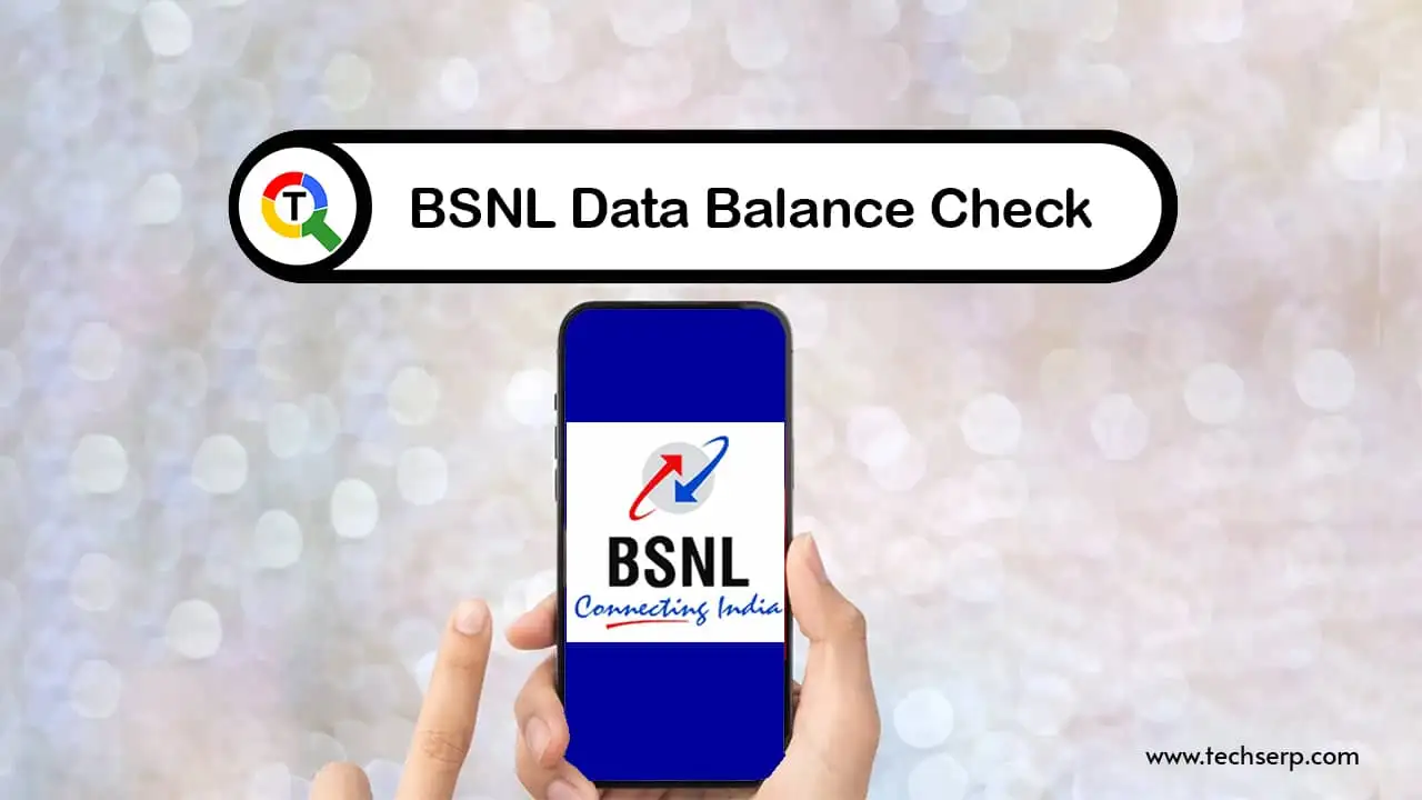 How To Check BSNL Data Balance