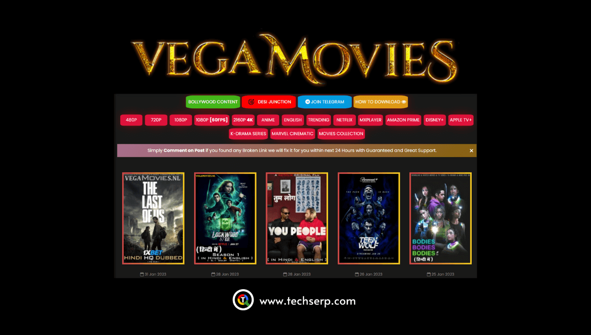 VegaMovies – Stream & Download Latest HD Movies & Web Series